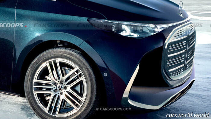 Новый Mercedes VLE может стать самым роскошным минивэном когда-либо в Америке | Carscoops